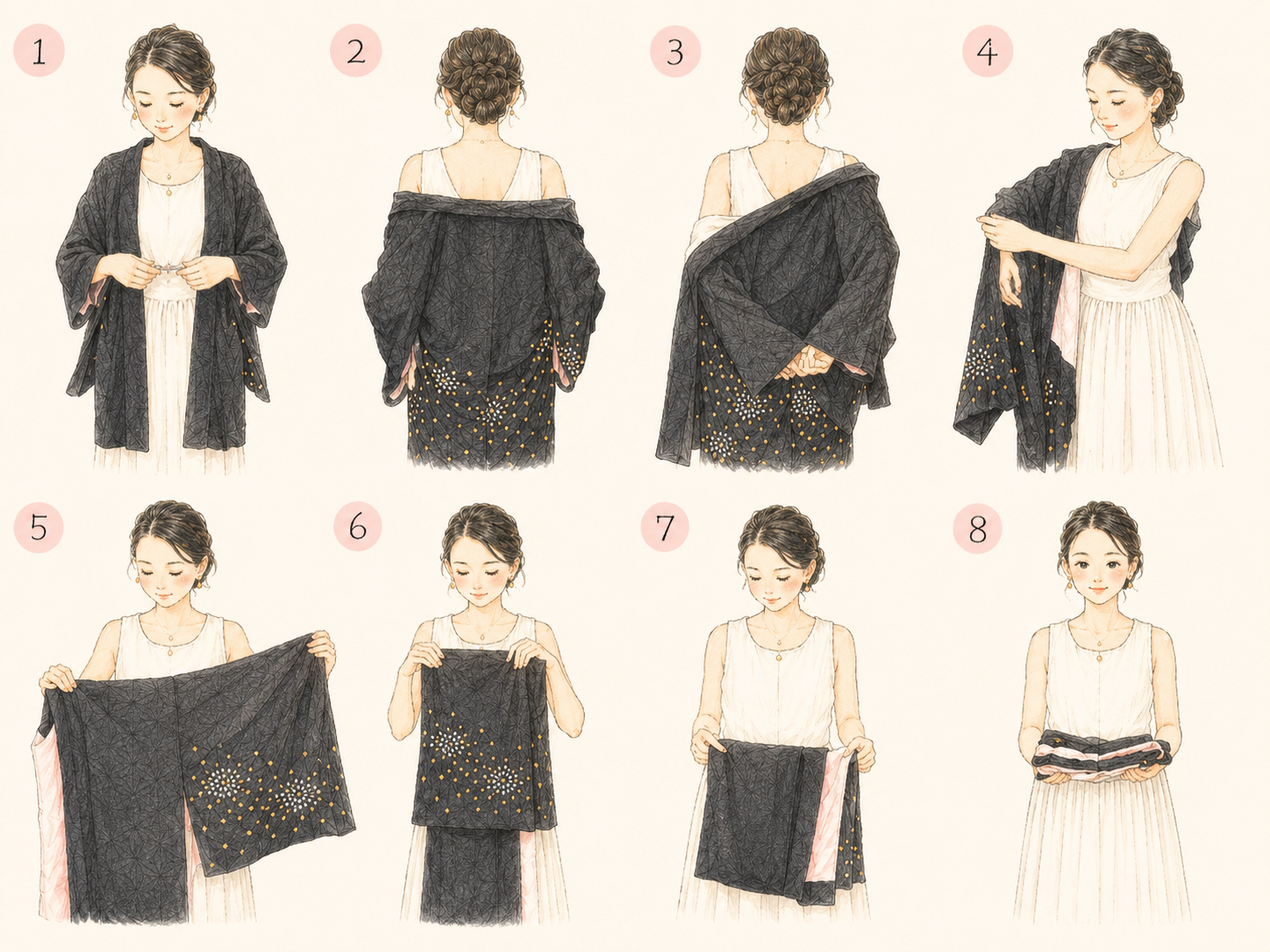 How to Wear a Haori with Respect: Part 2 — How to Move in, Fold, and Care for a Haori